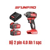  Máy vặn bu lông dùng pin 20V SFUNPRO S20 M350A 4A 