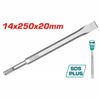 Mũi đục dẹp SDS Plus 14x250x20mm Total TAC15121411