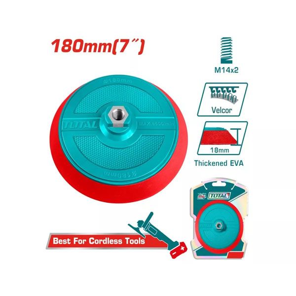  Đế đánh bóng kèm tán 180mm Total TAC18051 