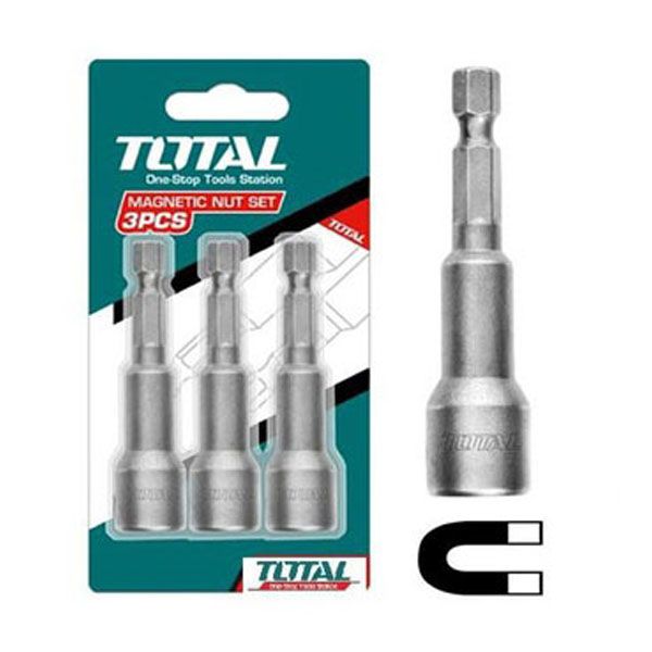  Bộ 3 mũi bắn tôn 8mm có từ Total TAC270832 
