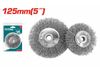 Bánh cước thép mạ kẽm 125x22.2mm Total TAC36051