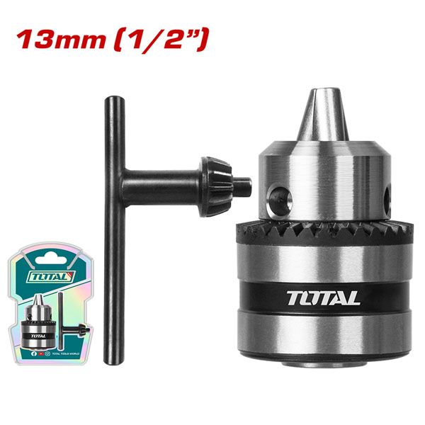  Đầu khoan có khóa 13mm Total TAC451301 