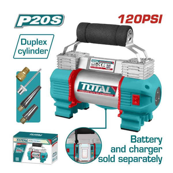  Máy nén khí tự động dùng pin 20V Total TACLI2026 