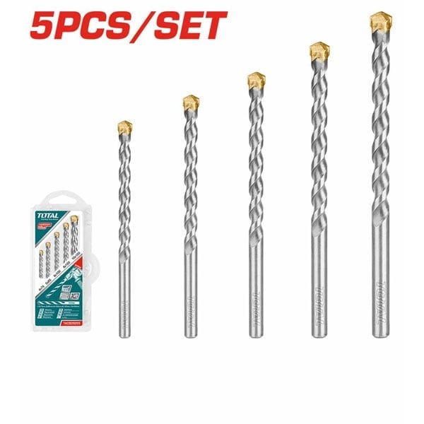  Bộ 5 mũi khoan bê tông Total TACSD5055 