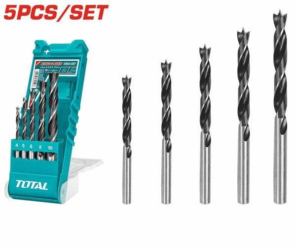  Bộ 5 mũi khoan gỗ Total TACSD7056 
