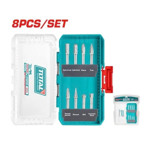  Bộ 8 mũi doa hợp kim Total TACSDL10801 