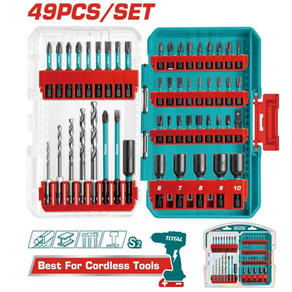  Bộ 49 mũi bắt vít đa năng Total TACSDL24906 