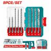 Bộ 9 mũi khoan bê tông đuôi gài SDS Plus Total TACSDL30906