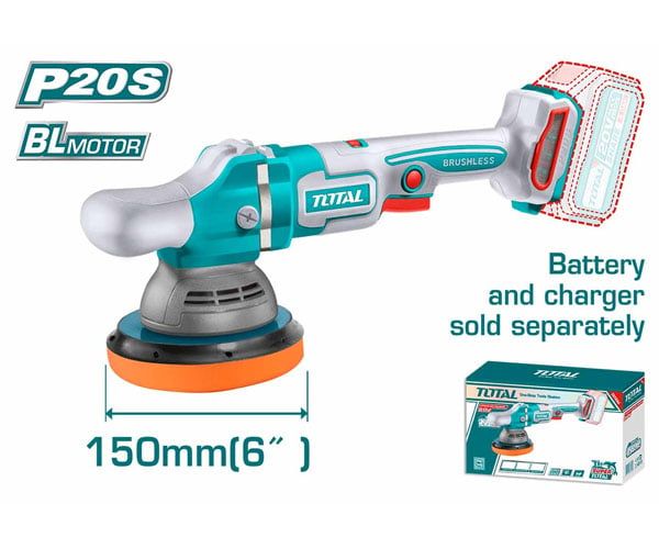  Máy đánh bóng dùng pin 20V-150mm Total TAPLI2015 