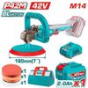 Máy đánh bóng dùng pin 42V-180mm Total TAPLI42181