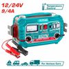 Máy sạc bình 12/24V Total TBC1601
