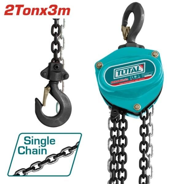  Pa lăng xích kéo tay 2 tấn 3 mét Total TCBK0202 