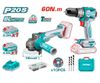 Bộ combo máy dùng pin 20V mài góc và máy khoan búa Total TCKLI2027310