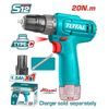 Máy khoan dùng pin 12V Total TDLI12456