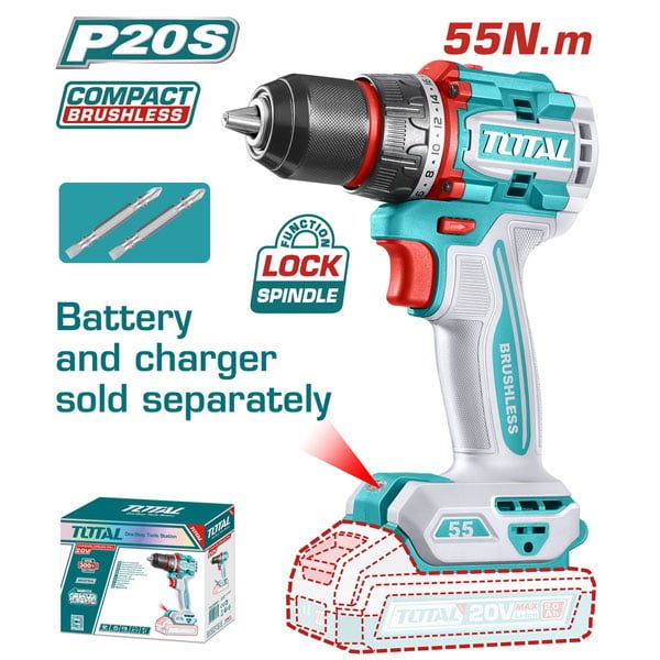  Máy khoan dùng pin 20V Total TDLI205581 