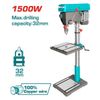 Máy khoan bàn 1500W Total TDP3211005