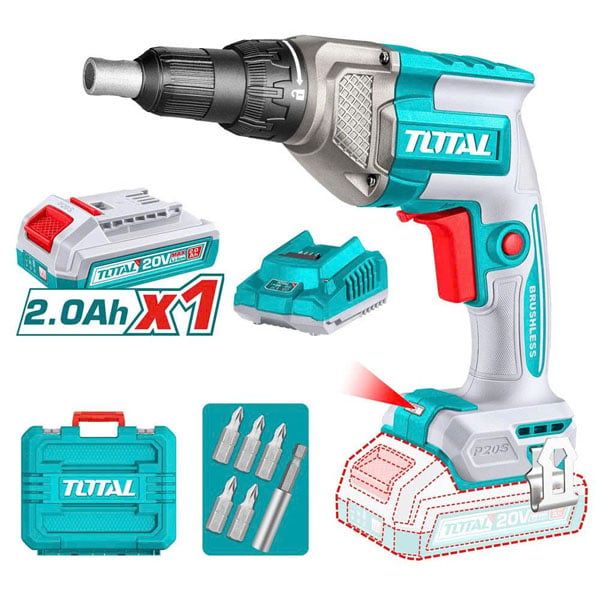  Máy vặn vít tường thạch cao dùng pin 20V Total TDSLI204281 