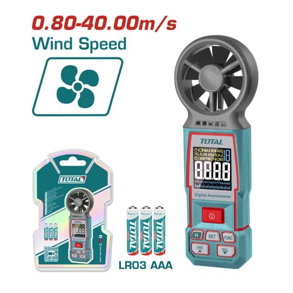  Máy đo tốc độ gió kỹ thuật số Total TETAN031 