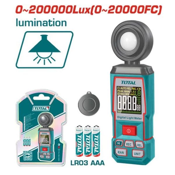  Máy đo cường độ bánh sáng kỹ thuật số Total TETLU031 