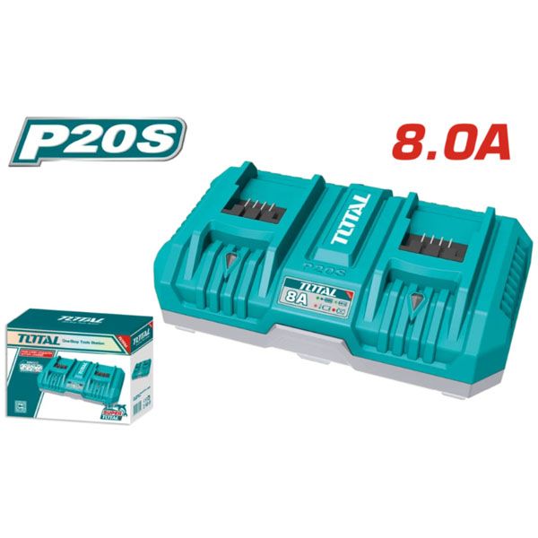  Sạc đôi thông minh 20Vx8.0A Total TFCLI2082 