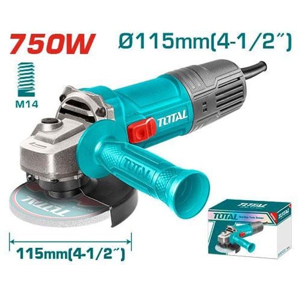  Máy mài góc 115mm Total TG10711556 công tắc trượt 