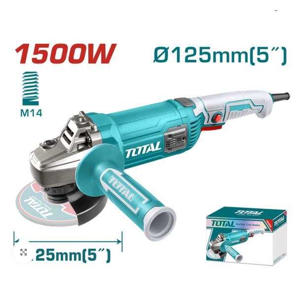  Máy mài góc 125mm Total TG11512536 công tắc bóp 