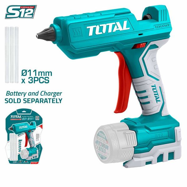  Súng bắn keo dùng pin 12V Total TGGLI1201 