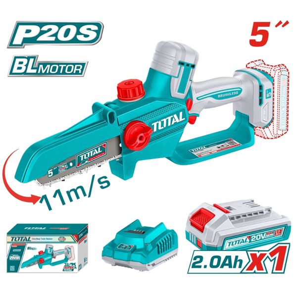  Máy cưa xích 5 inch dùng pin 20V Total TGSLI20561 