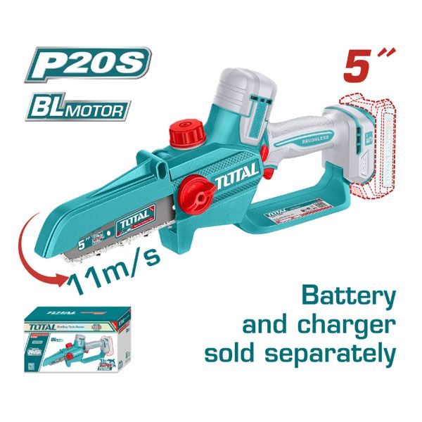  Máy cưa xích 5 inch dùng pin 20V Total TGSLI2056 
