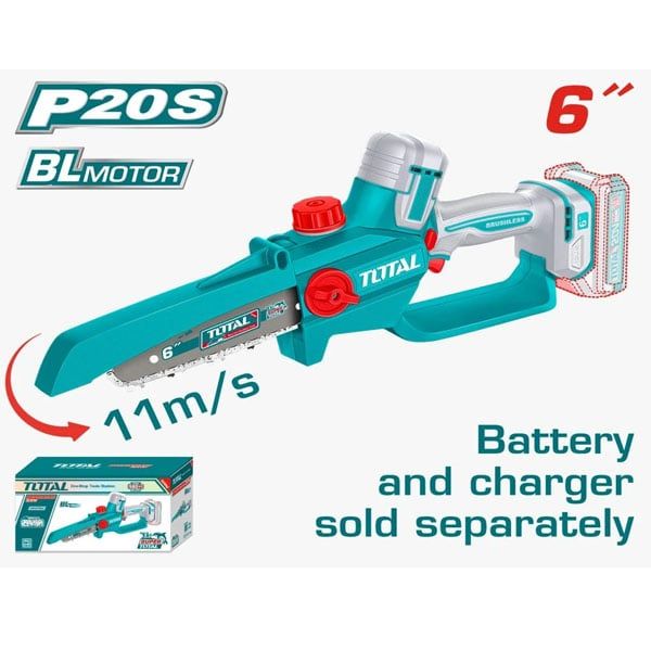  Máy cưa xích 6 inch dùng pin 20V Total TGSLI2066 