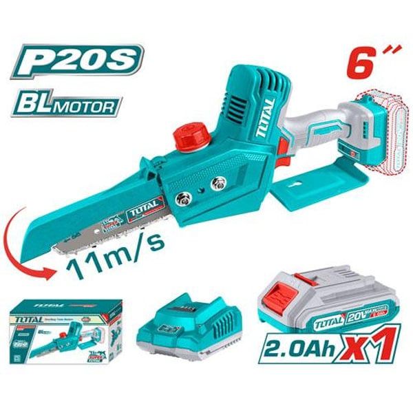  Máy cưa xích 6 inch dùng pin 20V Total TGSLI20685 