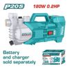 Máy Bơm Nước Dùng Pin Total TGWPLI201801 20V 180W 47L/Phút Cột Áp 22m (Chưa Pin & Sạc)