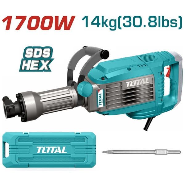  Máy đục bê tông 1700W Total TH217068 