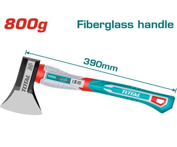  Búa rìu cán sợi thủy tinh 800g Total THAX061800 