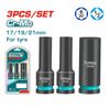 Bộ 3 đầu tuýp dài 1/2 inch chuyên dụng mở bánh xe Total THKISD12042L
