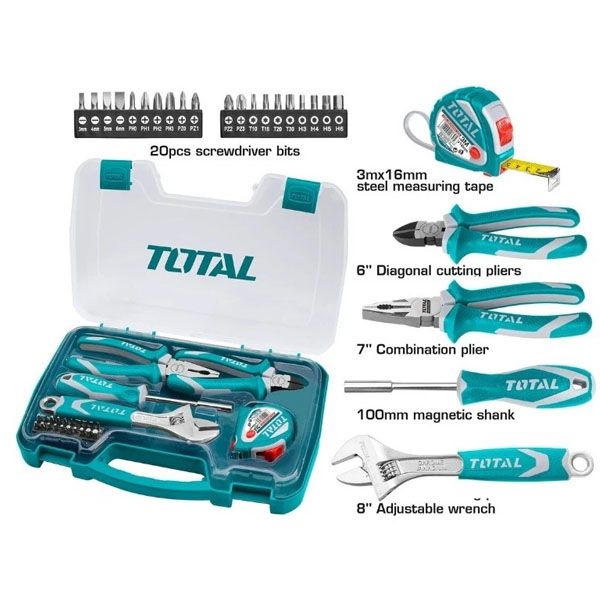  Bộ 25 món dụng cụ cầm tay Total THKTHP90256 