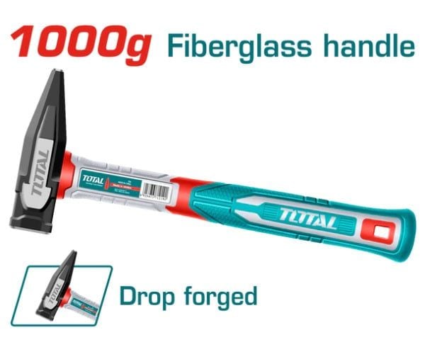  Búa đầu vuông cán sợi thủy tinh 1000g Total THMH621000 