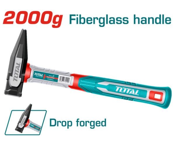  Búa đầu vuông cán sợi thủy tinh 2000g Total THMH622000 
