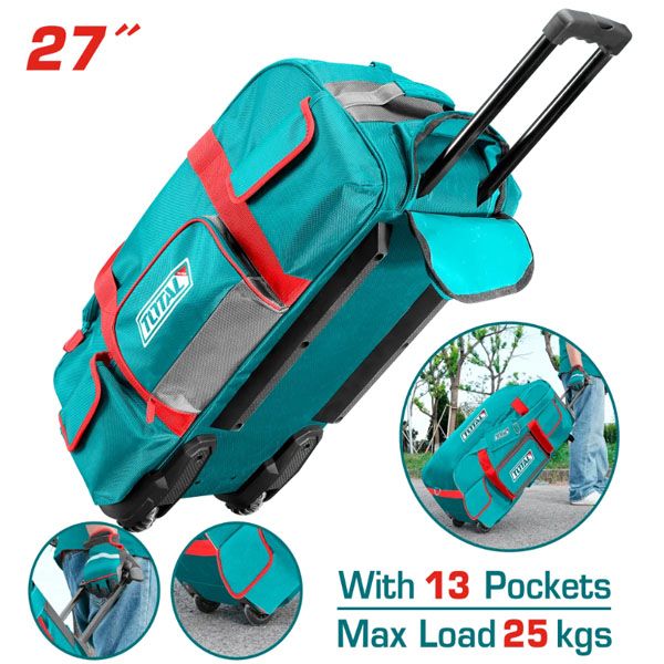  Túi đựng đồ nghề 27 inch có bánh xe kéo Total THRRTB2712 