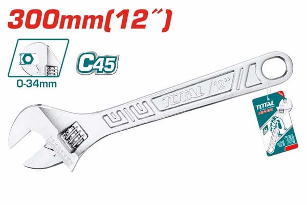  Mỏ lết ngắn 12 inch/300mm Total THT1010123 