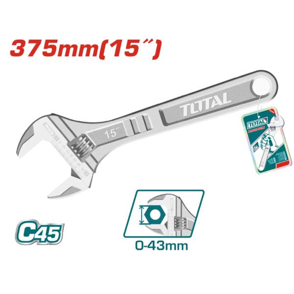  Mỏ lết 15 inch/375mm Total THT1010153 