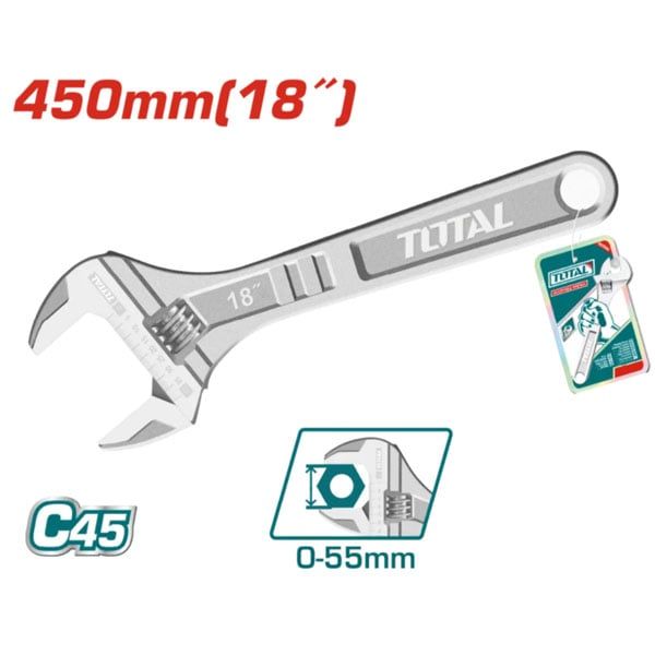  Mỏ lết 18 inch/450mm Total THT1010183 