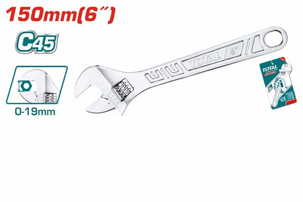  Mỏ lết ngắn 6 inch/150mm Total THT101063 