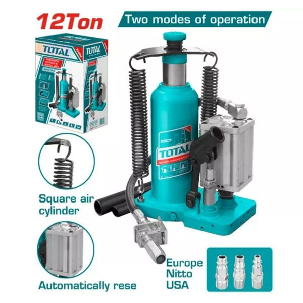  Kích đội nén thủy lực 12 tấn Total THT109126 