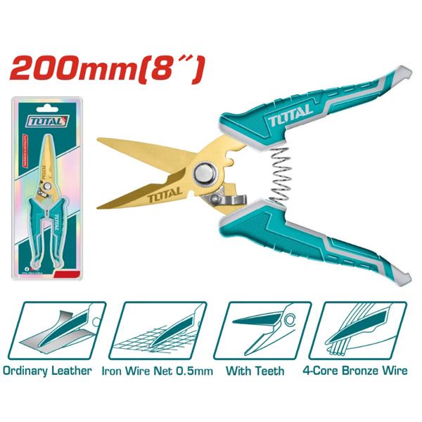  Kéo thợ điện đa năng 200mm Total THT118871 