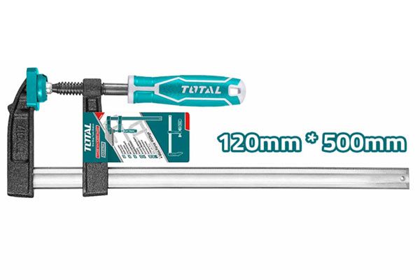  Kẹp chữ F 120x500mm Total THT1321203 