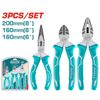 Bộ 3 kìm cầm tay đa năng Total THT1K0301