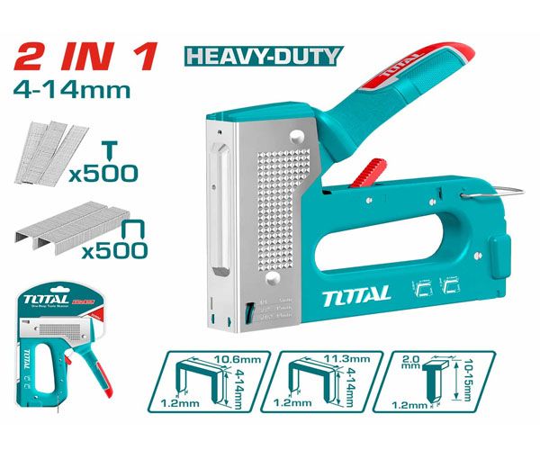  Súng bấm ghim 4-14mm 2 trong 1 Total THT31148 