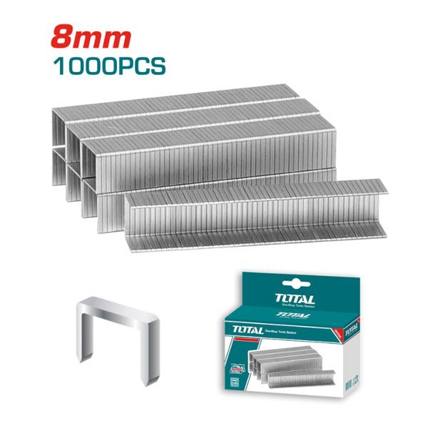  Kim bấm ghim 8x0.7mm (1000 ghim) Total THT3981 