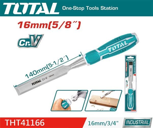  Đục gỗ 16mm Total THT41166 